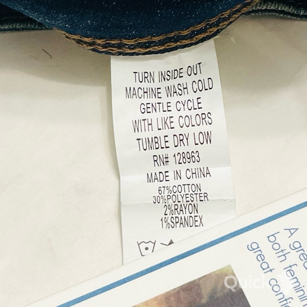 sz 7 - New Indigo Rein Cuffed Skinny Jeans - Picture 8 of 8